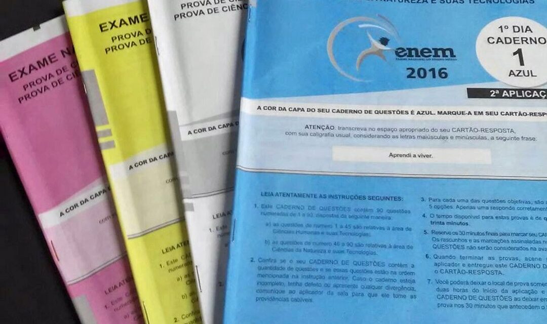 Perícia técnica aponta fragilidades na pontuação do Enem 2016 com múltiplas aplicações