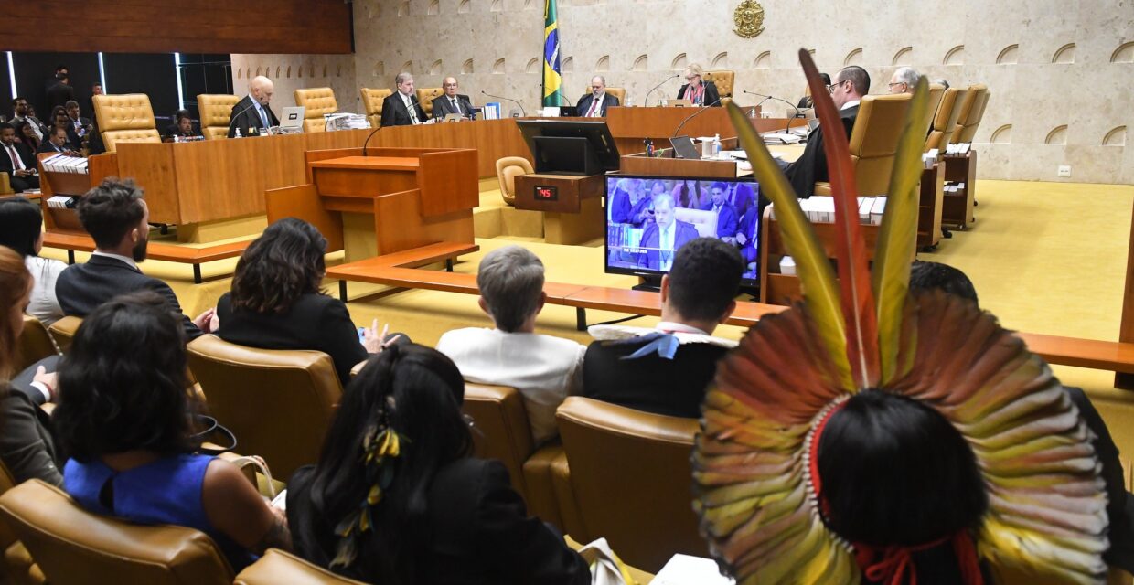 STF rejeita tese do marco temporal para demarcação de terras indígenas
