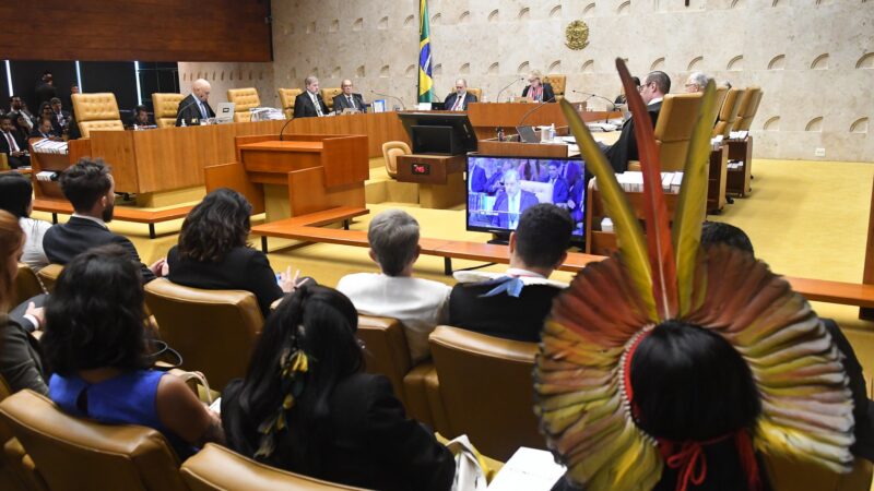 STF rejeita tese do marco temporal para demarcação de terras indígenas