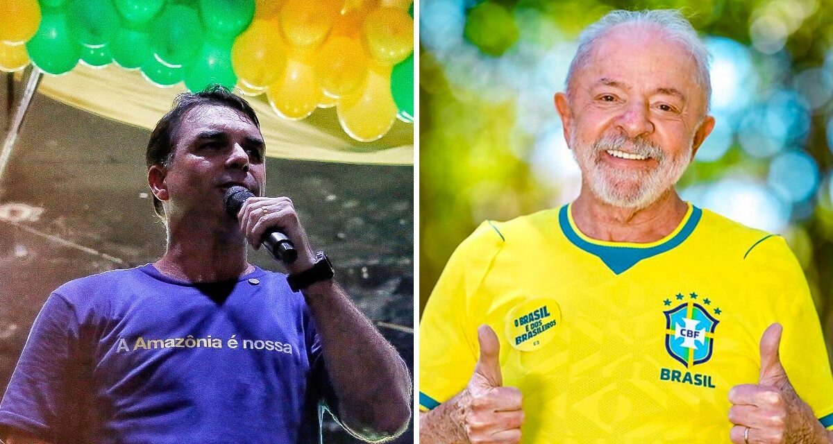 Disputa simbólica pela camisa da Seleção marca início da Copa entre Lula e Flávio Bolsonaro