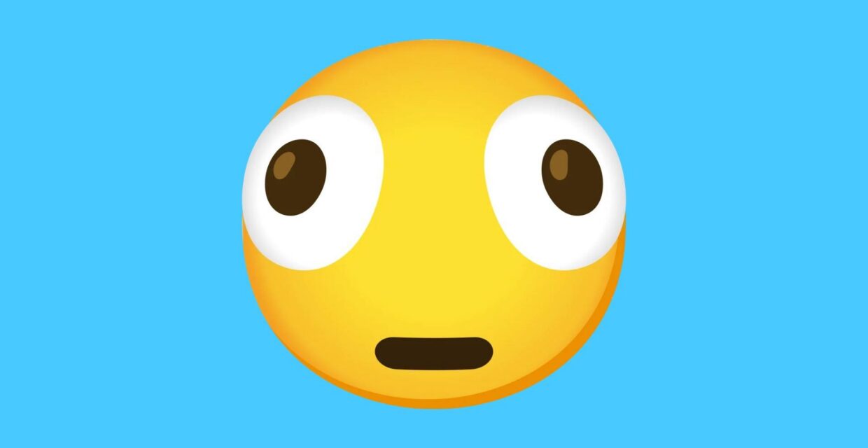 Emoji de ‘cara distorcida’ lidera popularidade entre novos símbolos lançados em 2025