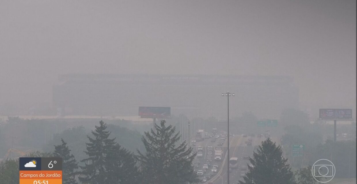 Fumaça de Incêndios no Canadá Reduz Visibilidade em Local da Final da Copa do Mundo