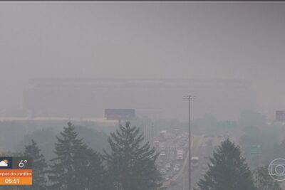 Fumaça de Incêndios no Canadá Reduz Visibilidade em Local da Final da Copa do Mundo