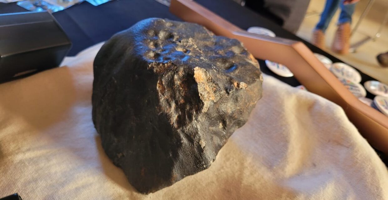 Meteorito Santa Filomena integra acervo do Museu Nacional e revela informações sobre a formação do sistema solar