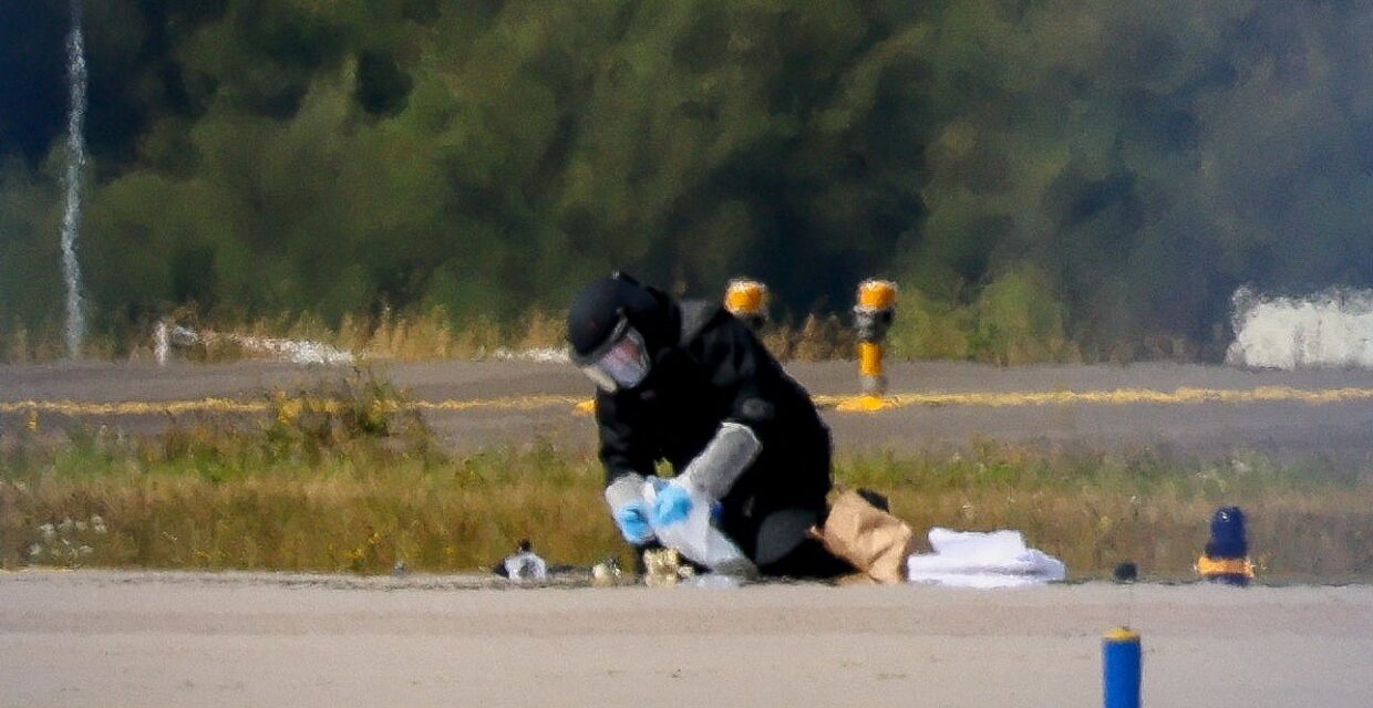 Avião de carga realiza pouso emergencial após colisão com drone explosivo na Alemanha
