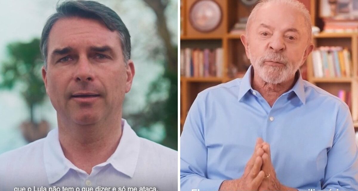 Estratégias de Campanha de Flávio Bolsonaro e Lula Focam na Liderança do Primeiro Turno