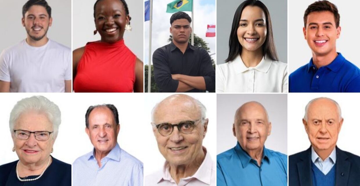 Perfil etário dos eleitos no primeiro turno das eleições de 2026 destaca diversidade geracional