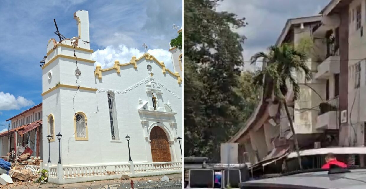 Terremoto de magnitude 7,7 no Panamá provoca evacuações e danos estruturais no centro histórico da capital